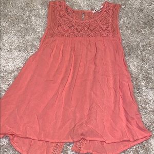 Peach tank top